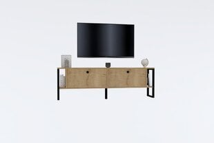 TV galdiņš Asir, 160x50,4x24,5 cm, bēšs cena un informācija | TV galdiņi | 220.lv