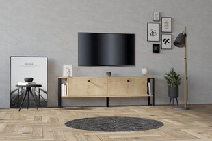 TV galdiņš Asir, 160x50,4x24,5 cm, bēšs cena un informācija | TV galdiņi | 220.lv