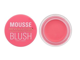 Румяна Makeup Revolution London Mousse Blush Squeeze Me Soft Pink, 6 г. цена и информация | Бронзеры (бронзаторы), румяна | 220.lv