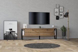 TV galdiņš Asir, 160x50,4x24,5 cm, brūns cena un informācija | TV galdiņi | 220.lv