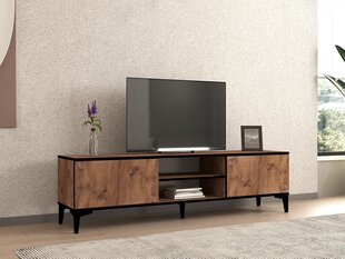 TV galdiņš Asir, 180x40x45 cm, brūns/melns cena un informācija | TV galdiņi | 220.lv