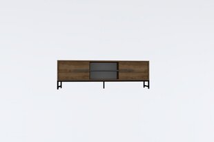 TV galdiņš Asir, 160x50x40 cm, brūns cena un informācija | TV galdiņi | 220.lv