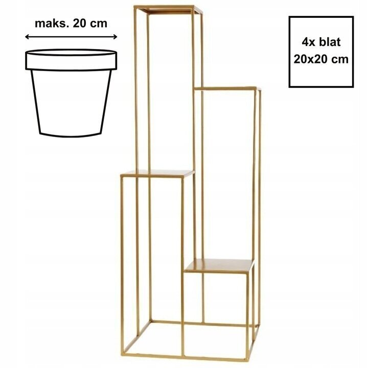 Hg deco Ziedu statīvs, 110 cm cena un informācija | Ziedu statīvi, puķu podu turētāji | 220.lv