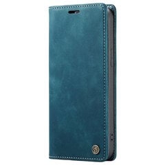 Кожиный чехол-книжка "CaseMe" Retro - зелёный (iPhone 15 Pro Max) цена и информация | Чехлы для телефонов | 220.lv