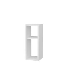 Naktsskapītis Asir, 23,2x22x59,6 cm, balts cena un informācija | Naktsskapīši | 220.lv