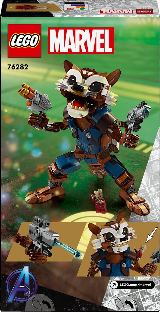 6282 LEGO® Marvel Rocket un Mazulis Groot cena un informācija | Konstruktori | 220.lv