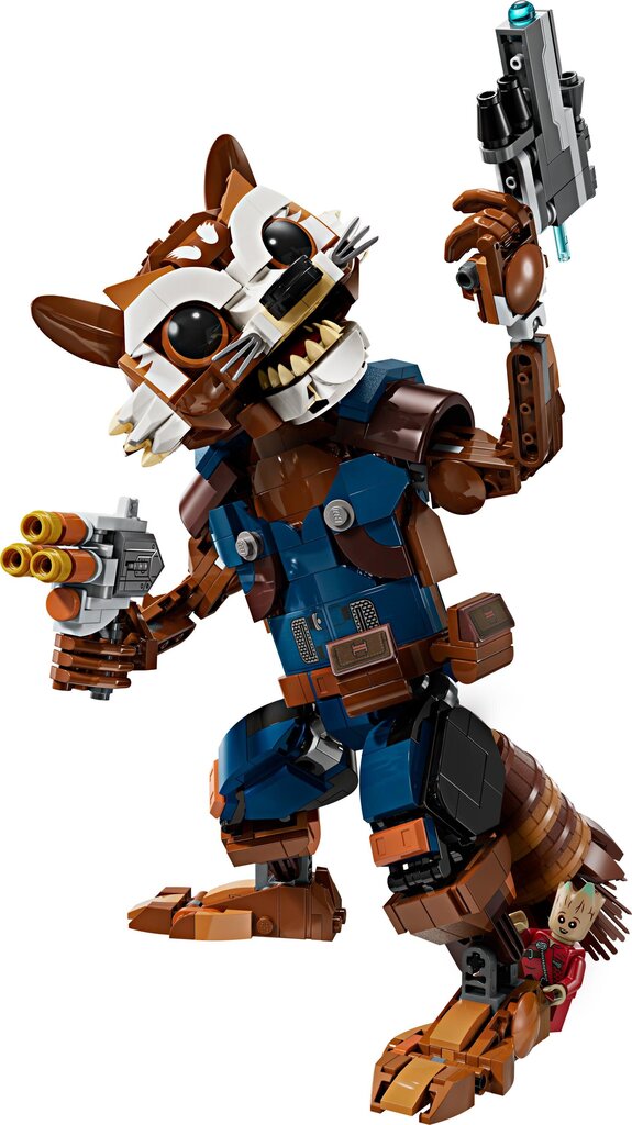 6282 LEGO® Marvel Rocket un Mazulis Groot cena un informācija | Konstruktori | 220.lv