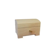 Koka kaste ar slēdzeni un atslēgu, 10,6x7,5 cena un informācija | Interjera priekšmeti | 220.lv