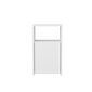 Naktsskapītis Asir, 36x25,3x61,4 cm, balts cena un informācija | Naktsskapīši | 220.lv