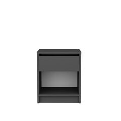 Naktsskapītis Asir, 44,6x35,9x52,8 cm, pelēks cena un informācija | Naktsskapīši | 220.lv