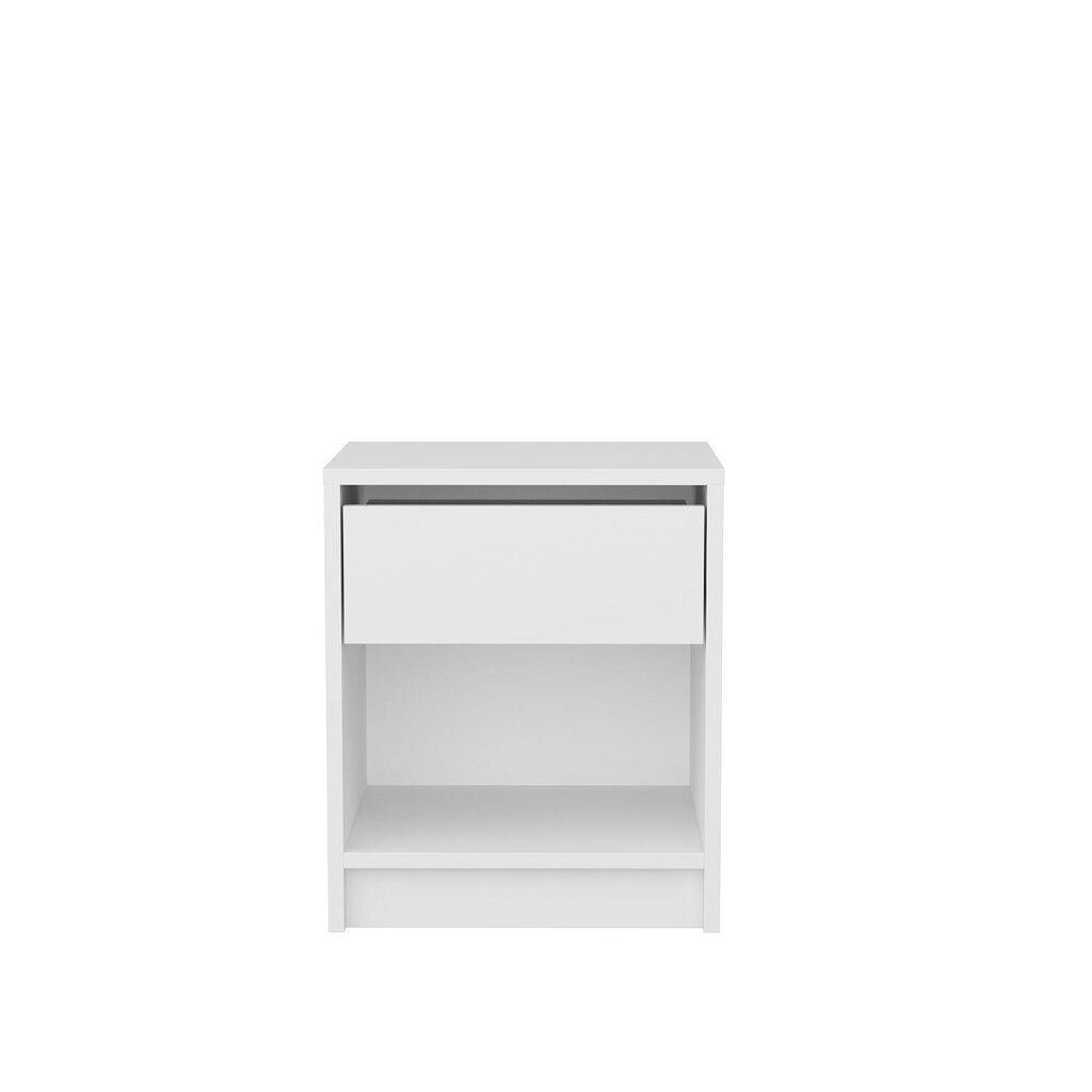 Naktsskapītis Asir, 44,6x35,9x52,8 cm, balts cena un informācija | Naktsskapīši | 220.lv