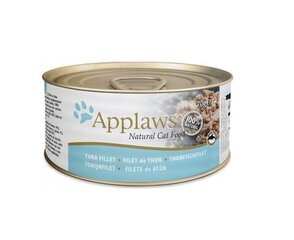Applaws Cat Tin для взрослых кошек с тунцом, 6х70 г цена и информация | Консервы для котов | 220.lv