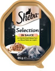 Sheba Selection для кошек с мясом кролика, 22x85 г цена и информация | Консервы для котов | 220.lv