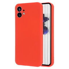 Твердый силиконовый чехол (TPU) „Shell“ - красный (Nothing Phone 1) цена и информация | Чехлы для телефонов | 220.lv