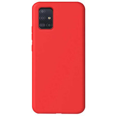 Твердый силиконовый чехол (TPU) „Shell“ - красный (Galaxy A51) цена и информация | Чехлы для телефонов | 220.lv