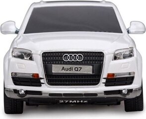Ar tālvadības pulti vadāms automobilis Rastar Audi Q7 1:24 RTR, balts cena un informācija | Rotaļlietas zēniem | 220.lv