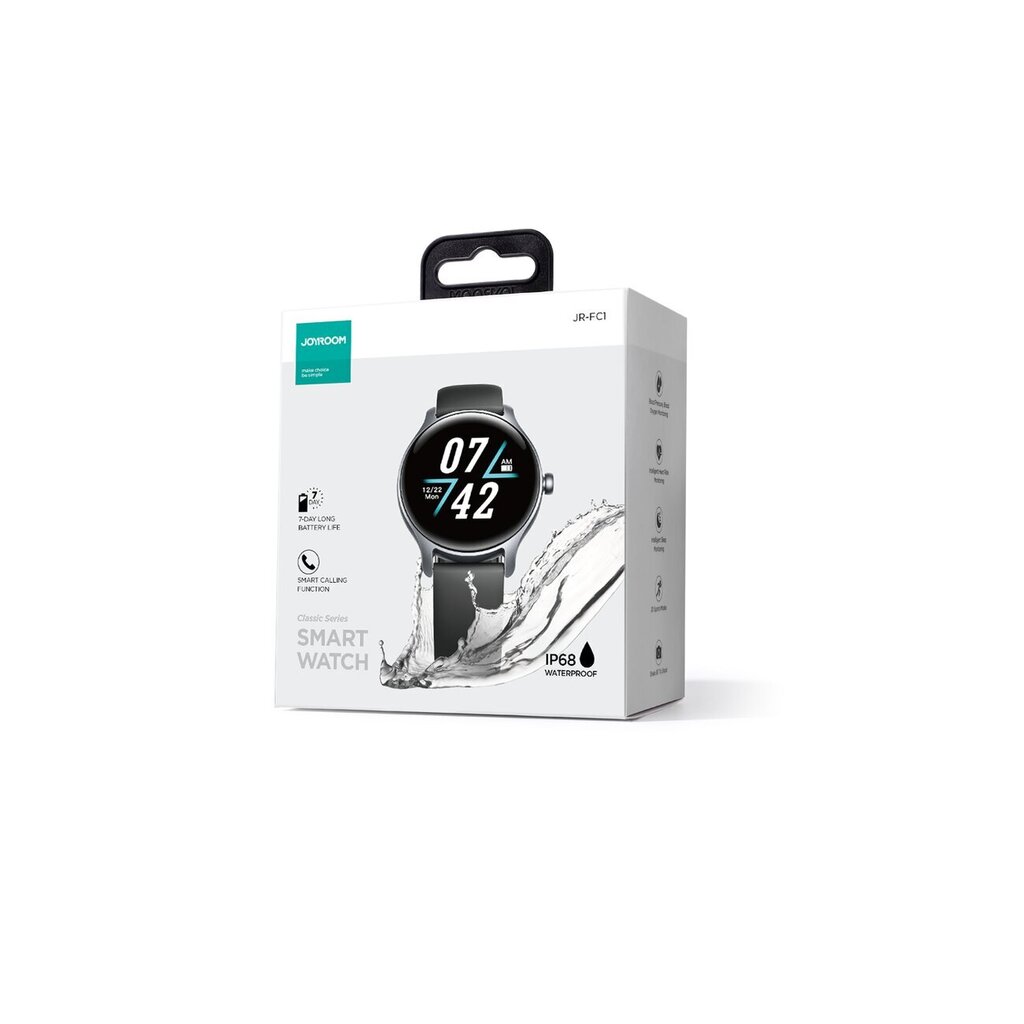 Joyroom Classic JR-FC1 Dark Gray cena un informācija | Viedpulksteņi (smartwatch) | 220.lv