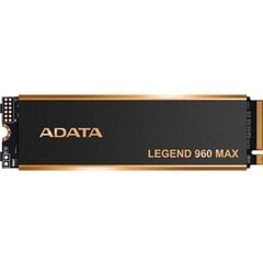 Adata Legend 960 Max, 1TB цена и информация | Внутренние жёсткие диски (HDD, SSD, Hybrid) | 220.lv