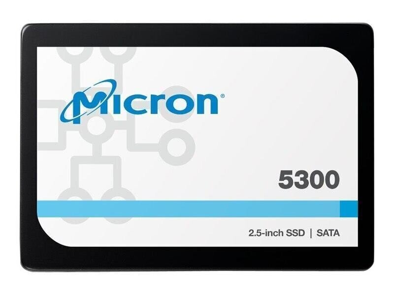 Micron SSD SATA2.5&quot; 1.92TB 5300 PRO/MTFDDAK1T9TDS cena un informācija | Iekšējie cietie diski (HDD, SSD, Hybrid) | 220.lv