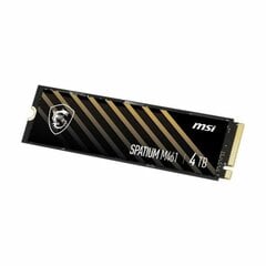 Жесткий диск MSI SPATIUM M461 500GB SSD PCIe 4.0 NVMe M.2 цена и информация | Внутренние жёсткие диски (HDD, SSD, Hybrid) | 220.lv
