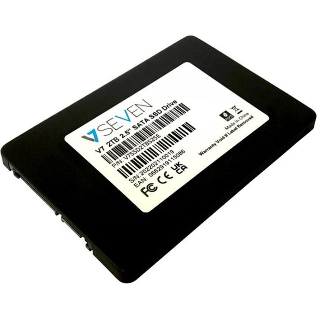 V7 V7SSD2TBS25E 2TB цена и информация | Iekšējie cietie diski (HDD, SSD, Hybrid) | 220.lv