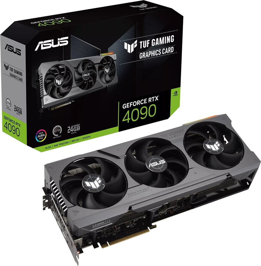 Asus TUF Gaming GeForce RTX 4090 24GB GDDR6X cena un informācija | Videokartes (GPU) | 220.lv