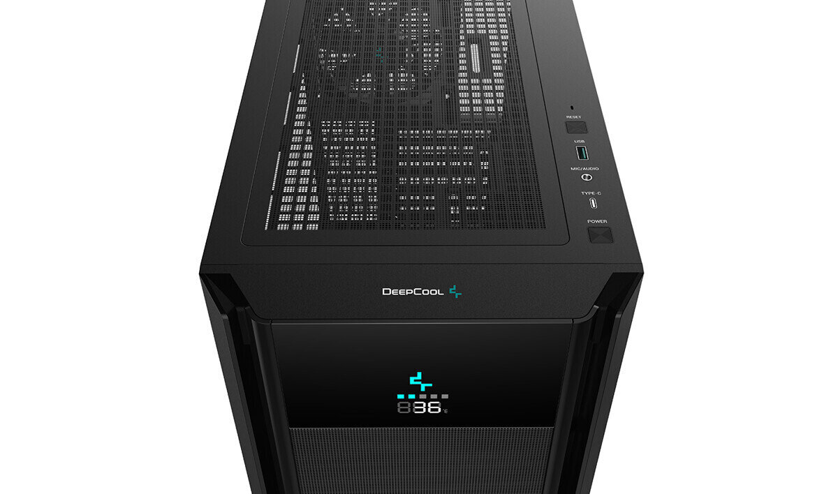 DeepCool CH510 MESH DIGITAL, Mid-Tower, ATX цена и информация | Datoru korpusi | 220.lv