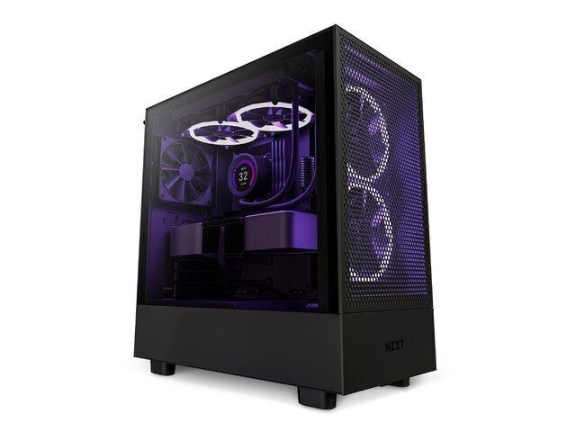 Nzxt H5 Flow Midi Tower CC-H51FB-01 cena un informācija | Datoru korpusi | 220.lv