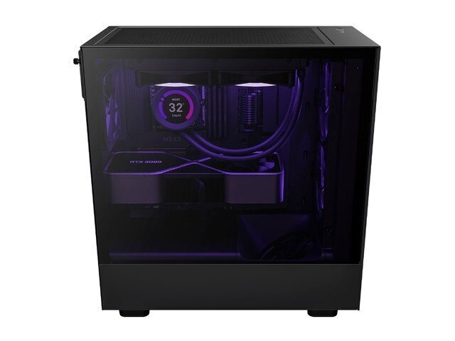 Nzxt H5 Flow Midi Tower CC-H51FB-01 цена и информация | Datoru korpusi | 220.lv