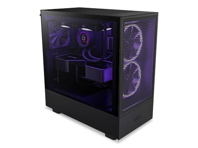 Nzxt H5 Flow Midi Tower CC-H51FB-01 cena un informācija | Datoru korpusi | 220.lv