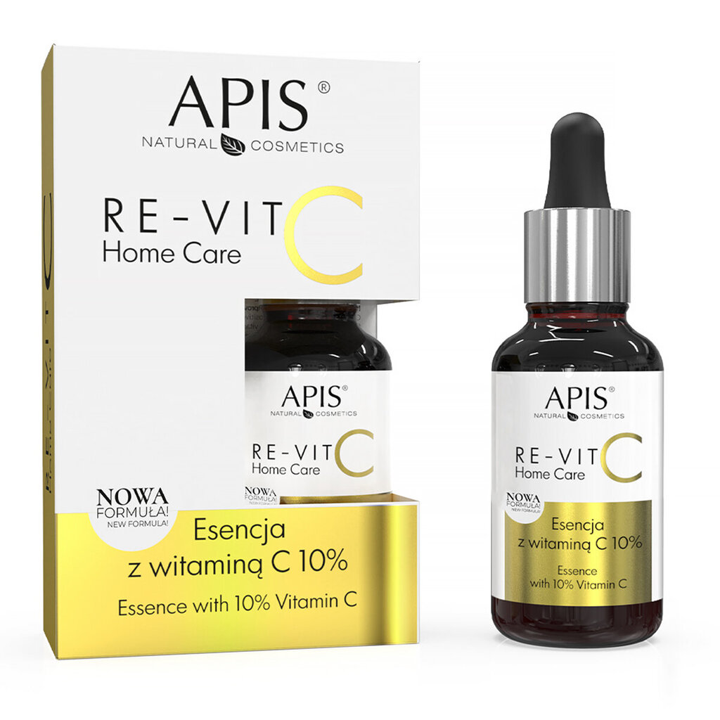 Esence sejas ādai ar C vitamīnu Apis Re-Vit C Home Care, 30 ml cena un informācija | Serumi sejai, eļļas | 220.lv