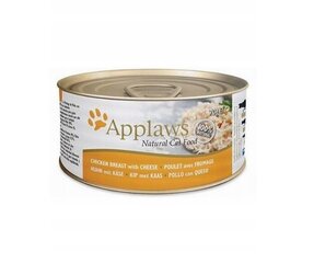 Applaws Cat Tin для взрослых кошек с курицей, 72х156 г цена и информация | Консервы для котов | 220.lv