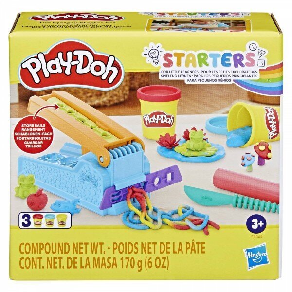 Radošs komplekts ar plastilīnu Play-Doh Fun Factory Start Set cena un informācija | Attīstošās rotaļlietas | 220.lv