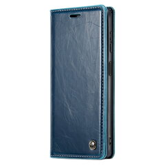 Кожиный чехол-книжка "CaseMe" Leather - синий (Galaxy A34 5G) цена и информация | Чехлы для телефонов | 220.lv