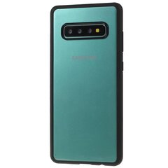 „IPAKY“ Royal чехол - прозрачный, чёрный (Galaxy S10) цена и информация | Чехлы для телефонов | 220.lv