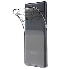 Cieta silikona TPU apvalks - dzidrs Galaxy A42 5G cena un informācija | Telefonu vāciņi, maciņi | 220.lv
