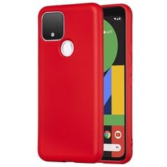 Твердый силиконовый чехол (TPU) „Shell“ - красный (Pixel 4A 5G) цена и информация | Чехлы для телефонов | 220.lv