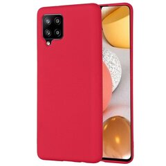 Shell cieta silikona TPU apvalks - sarkans Galaxy A42 5G cena un informācija | Telefonu vāciņi, maciņi | 220.lv