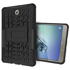 Pastiprinātas aizsardzības apvalks - melns Galaxy Tab S2 8.0 cena un informācija | Somas, maciņi | 220.lv