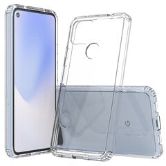 Твердый силиконовый (TPU) акриловый чехол - прозрачный (Pixel 4A 5G) цена и информация | Чехлы для телефонов | 220.lv