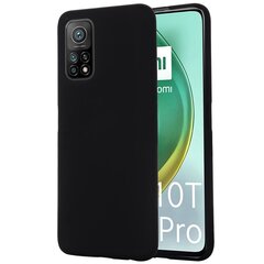 Твердый силиконовый чехол (TPU) „Shell“ - чёрный (Mi 10T / 10T Pro) цена и информация | Чехлы для телефонов | 220.lv