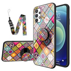 Твердый силиконовый чехол „Pattern“ (TPU) — цветной + ремешок для телефона + держатель (Galaxy A33 5G) цена и информация | Чехлы для телефонов | 220.lv