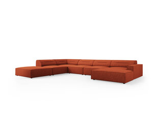 Stūra dīvāns Windsor & Co Lupus, oranžs cena un informācija | Stūra dīvāni | 220.lv