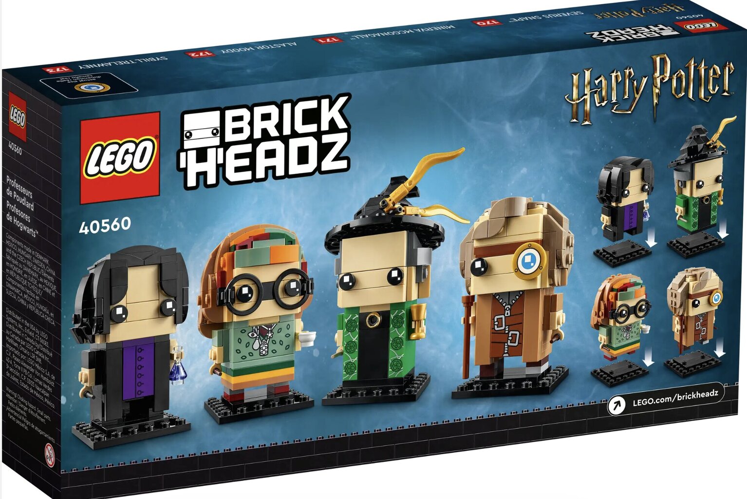 40560 LEGO® BrickHeadz Cūkkārpas profesori cena un informācija | Konstruktori | 220.lv