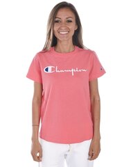 Champion T-krekls sievietēm 110992-PS108, rozā cena un informācija | T-krekli sievietēm | 220.lv