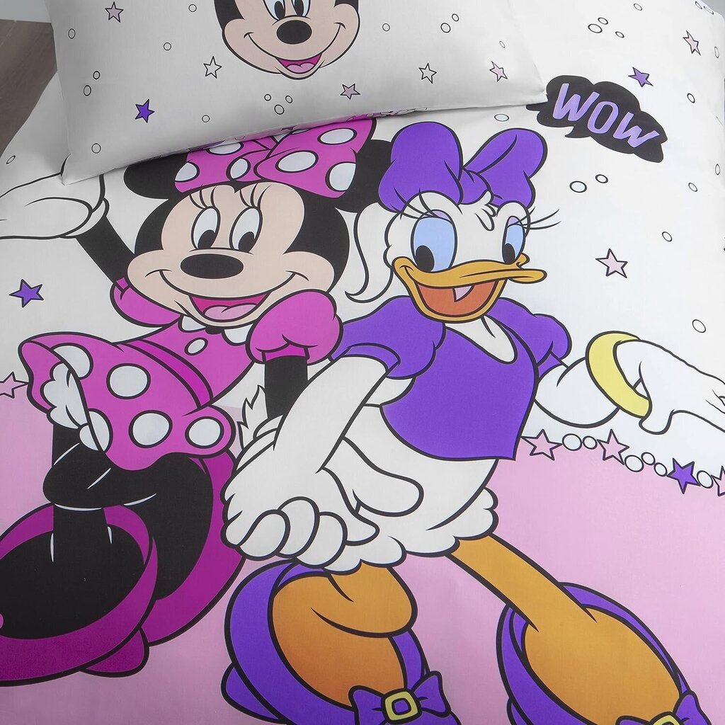 Bērnu gultas komplekts Mickey Mouse, 140x200 cm, 2 daļas cena un informācija | Bērnu gultas veļa | 220.lv