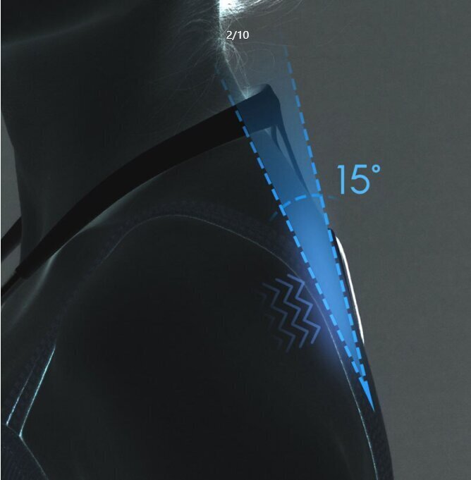 Stājas korektors Smart Posture Corrector Xiaomi цена и информация | Ķermeņa daļu fiksatori | 220.lv