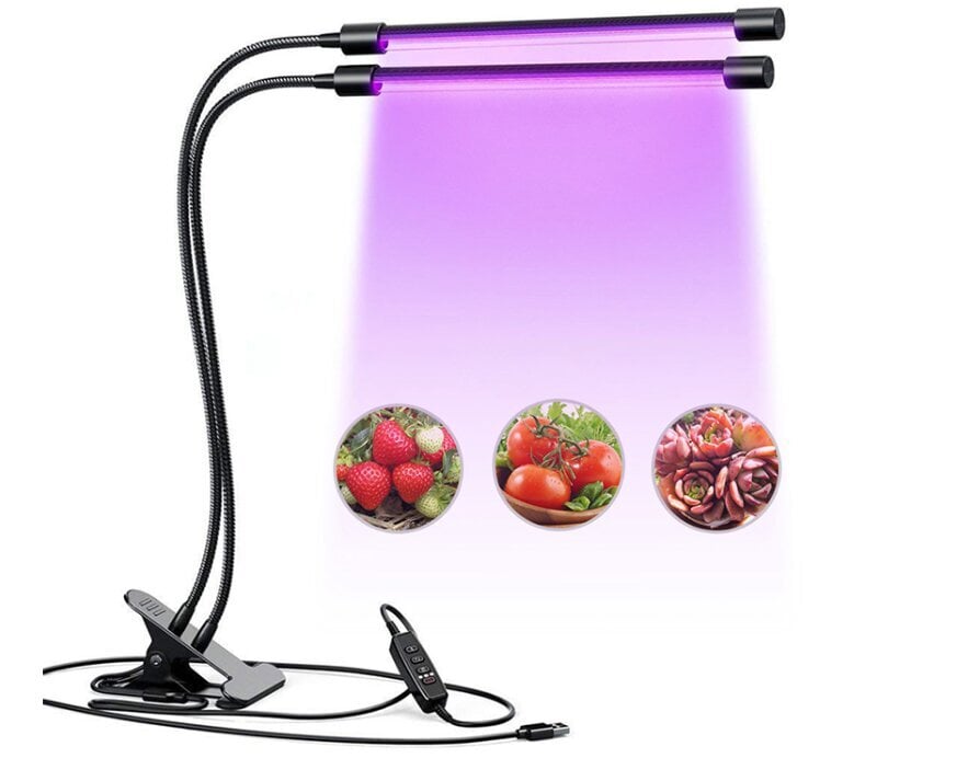 LED lampa augu audzēšanai mājās vai birojā cena un informācija | Diedzēšanas trauki, augu lampas | 220.lv