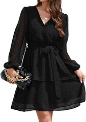 Женское платье Grace Karin, черное цена и информация | Платья | 220.lv