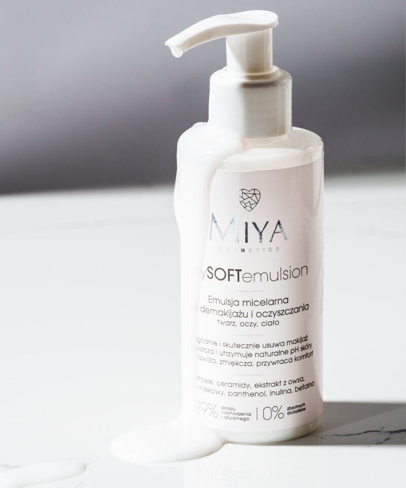 Grima noņemšanas līdzeklis Miya_My Soft Emulsion, 140 ml цена и информация | Sejas ādas kopšana | 220.lv